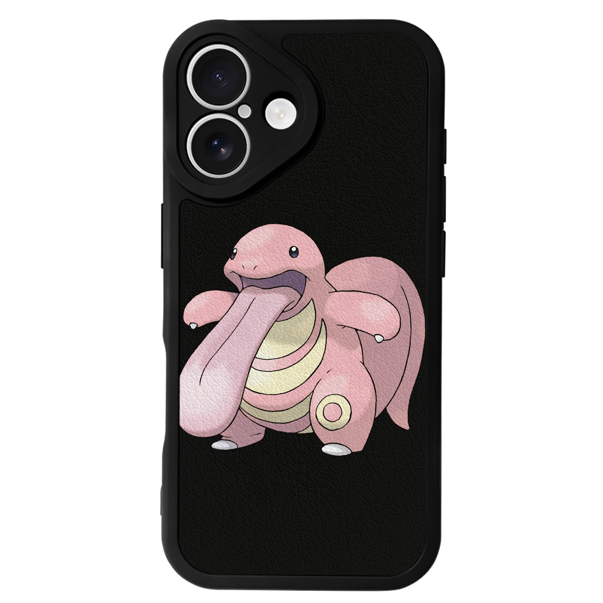（画像用） ポケットモンスター Pokémon 【iPhone 16シリーズ対応】シリコンスマホケース（レザー調） 材質：シリコン